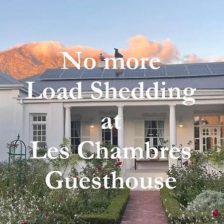 Les Chambres Guest House Franschhoek Extérieur photo